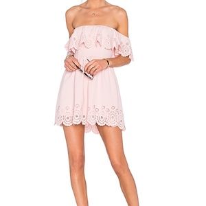 x REVOLVE Dream Vacay Dress Pale Pink
